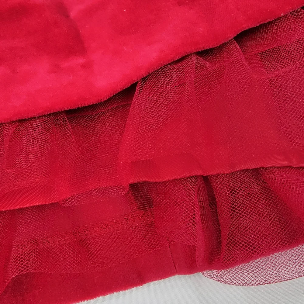 NWT Gymboree Red Long Sleeve Dress - Picture 7 of 12